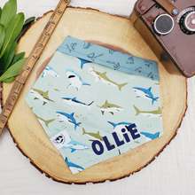 Load image into Gallery viewer, Pacific Shark Bandana - Reversible